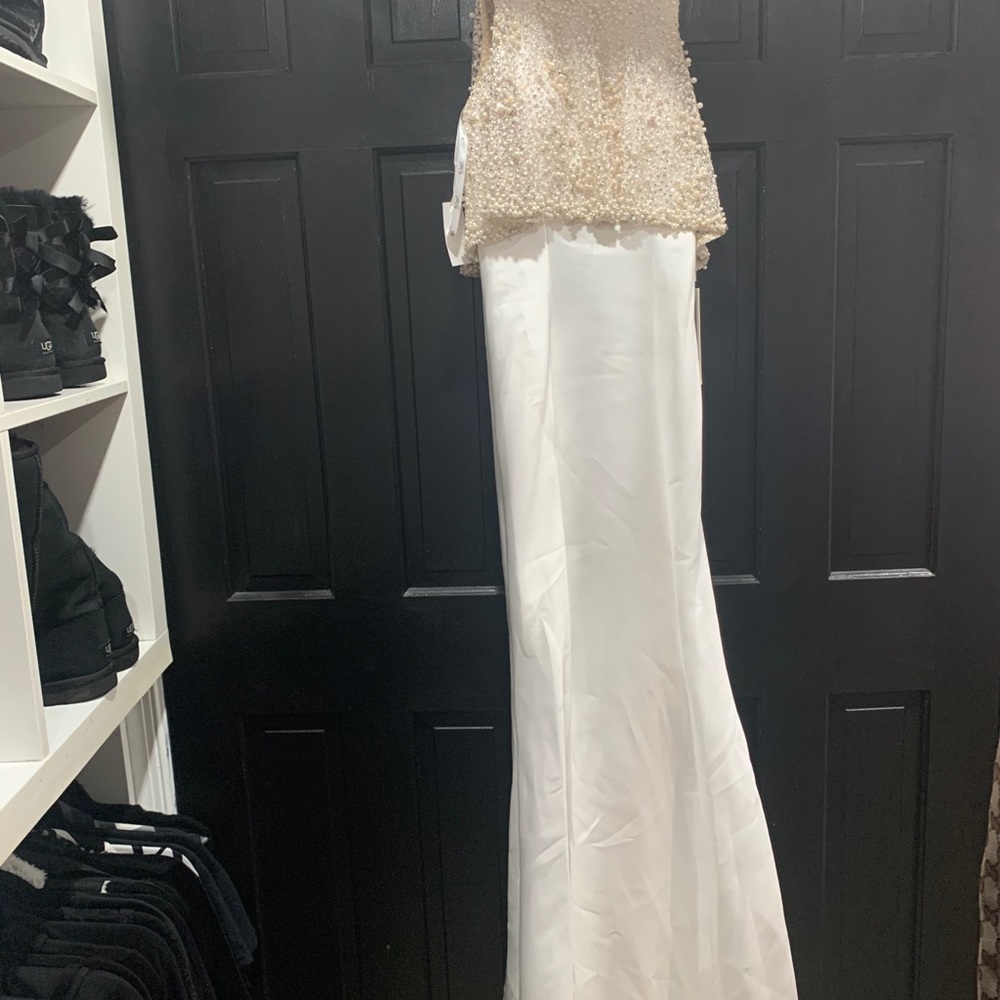 Brand New All white gown
